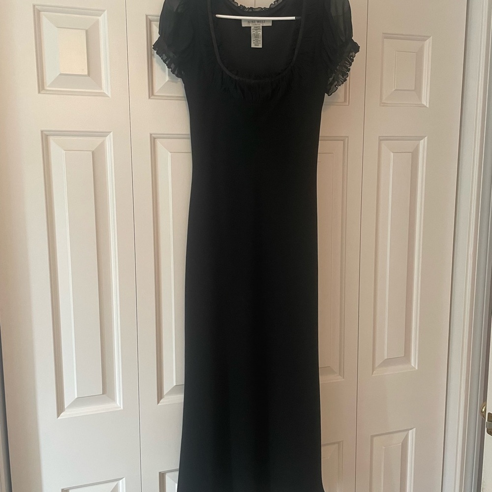 Nine West black cocktail dress